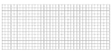 Utility Panel - 4"x4" Mesh- 60"x16' - 6 ga- Galvanized