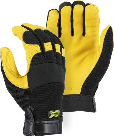 Yellowstone - Golden Eagle Deerskin Gloves - Size Small