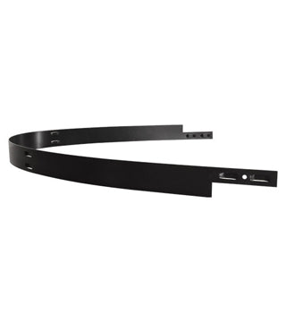 Lawn Edging 12 Ga Steel Black - 4" x 10' - (4 stakes per piece)
