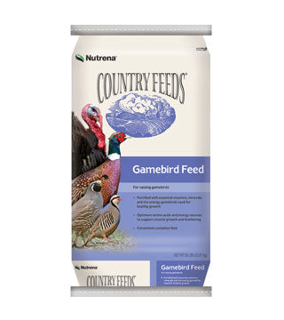Nutrena - Gamebird Grower (Pheasant/Turkey) 21% Pellet - 50 lb