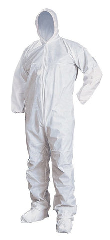 Tians - White Disposable Spray Suit - Medium