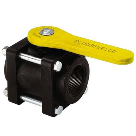 Norwesco - Valve Ball 4 bolt  1" Full Port Poly