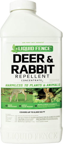 Liquid Fence - Deer and Rabbit Repellent - Conc. - 40 oz.