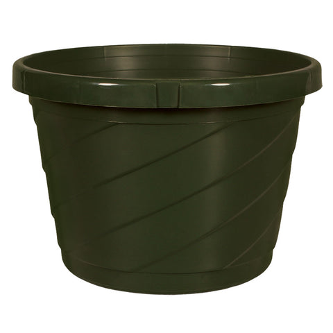 HC Companies - HSI10001B66 - 10" Green Euro Swurl Basket - 50/Case