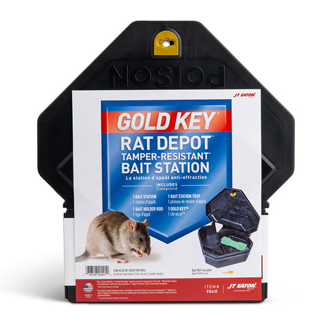 JT Eaton - Gold Key Rat Depot Bait Station #904
