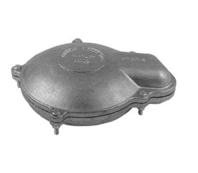 Maass Midwest - Aluminum well cap 8" weather tight w/ 1" conduit fit