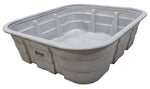 Hastings - Square Poly Tank HD - 7' x 8' x 28" - 750 gal.