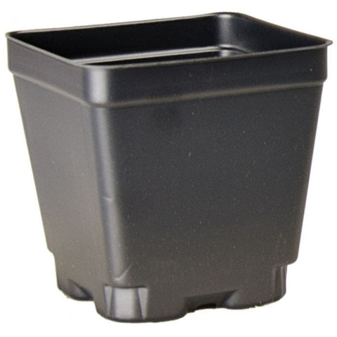 Landmark - 4PF450 4" Square Press Fit Pot - 450/Case