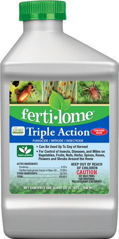 Fertilome - Triple Action - Concentrate - qt.