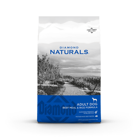 Diamond Naturals - Beef & Rice Dog Food - 40 lb