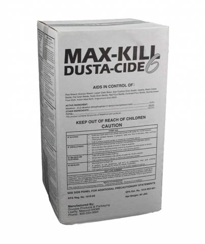 Max Kill Dusta-cide 6 Malathion Grain Treatment - 50 lb