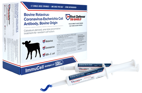 ImmuCell First Defense - Tri-Shield Calf Scours, 30gm - Steve Regan Company