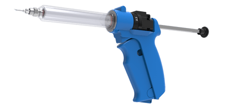 N.J. Phillips - Auto Plastic Repeater Syringe - 50cc - Steve Regan Company